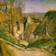 P. Cézanne: La casa del ahorcado en Auvers, 1872-1873.